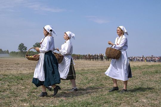 Bitwa pod Komarowem 2025 - zdjęcia z rekonstrukcji historycznej