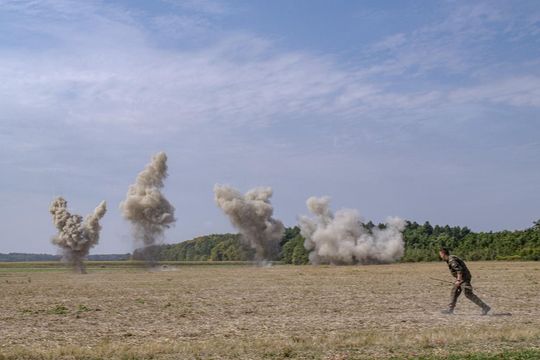 Bitwa pod Komarowem 2025 - zdjęcia z rekonstrukcji historycznej