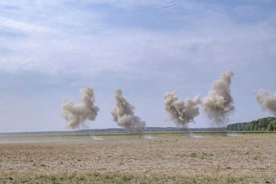 Bitwa pod Komarowem 2025 - zdjęcia z rekonstrukcji historycznej