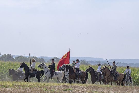 Bitwa pod Komarowem 2025 - zdjęcia z rekonstrukcji historycznej