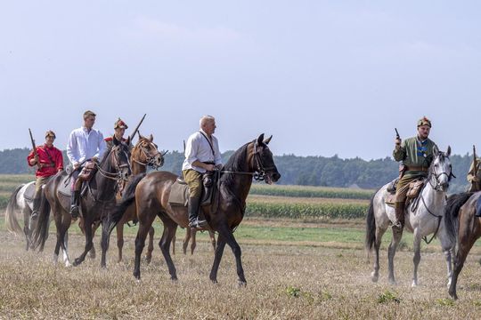 Bitwa pod Komarowem 2025 - zdjęcia z rekonstrukcji historycznej
