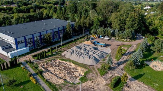 Hrubieszów: Rozbudowa HOSiR - galeria zdjęć