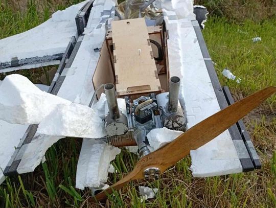 Lubelskie: Niezidentyfikowany obiekt rozbił się w Majdanie-Sielec [ZDJĘCIA]