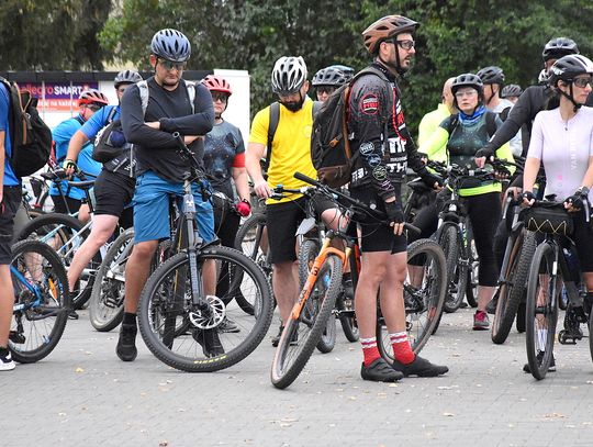 Rowerzyści z Biłgoraja wyruszyli na wgórze Polak