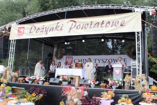 Dożynki powiatu tomaszowskiego w  Tyszowcach [ZDJĘCIA cz. 2]