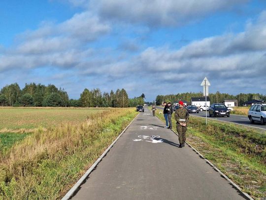 Gdzie spadły drony? W Czosnówce zlokalizowano pierwszy [ZDJĘCIA]