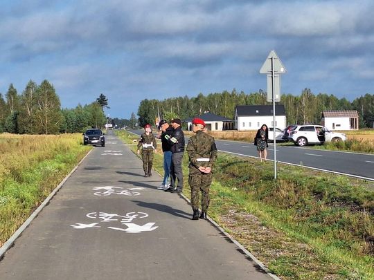 Gdzie spadły drony? W Czosnówce zlokalizowano pierwszy [ZDJĘCIA]