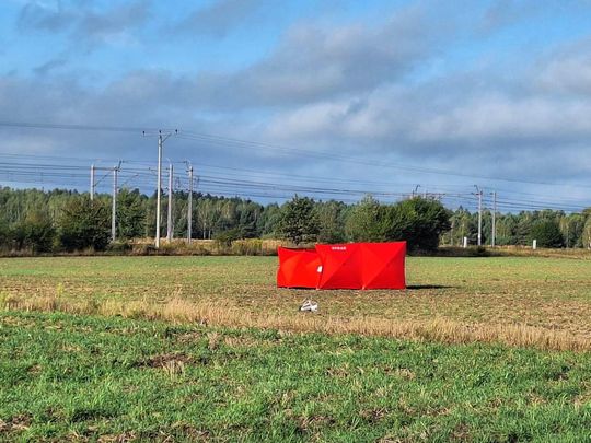 Gdzie spadły drony? W Czosnówce zlokalizowano pierwszy [ZDJĘCIA]
