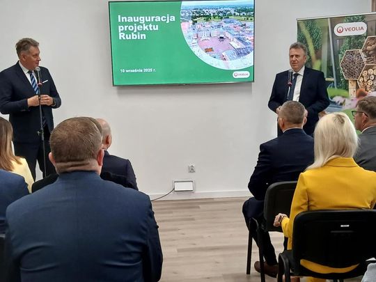 Veolia rozpoczyna dekarbonizację ciepłowni w Zamościu - galeria zdjęć