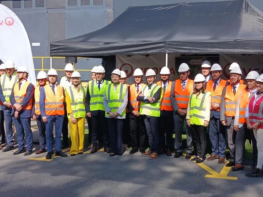 Veolia rozpoczyna dekarbonizację ciepłowni w Zamościu - galeria zdjęć