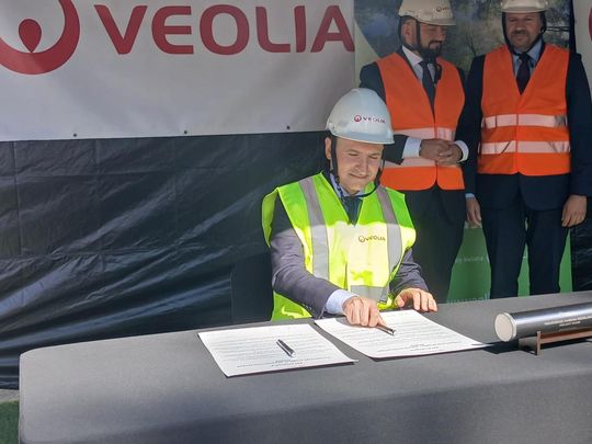 Veolia rozpoczyna dekarbonizację ciepłowni w Zamościu - galeria zdjęć