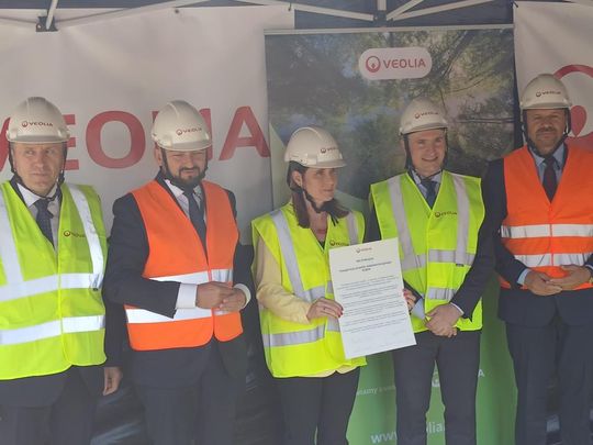 Veolia rozpoczyna dekarbonizację ciepłowni w Zamościu - galeria zdjęć