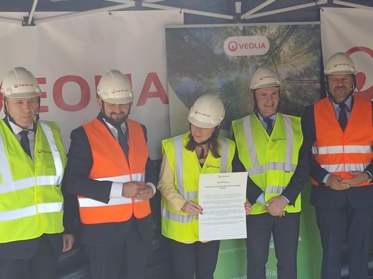 Veolia rozpoczyna dekarbonizację ciepłowni w Zamościu - galeria zdjęć