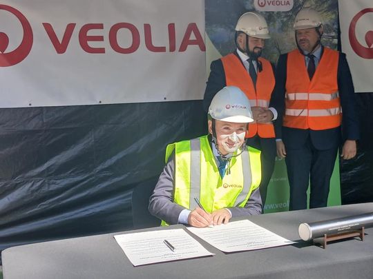 Veolia rozpoczyna dekarbonizację ciepłowni w Zamościu - galeria zdjęć