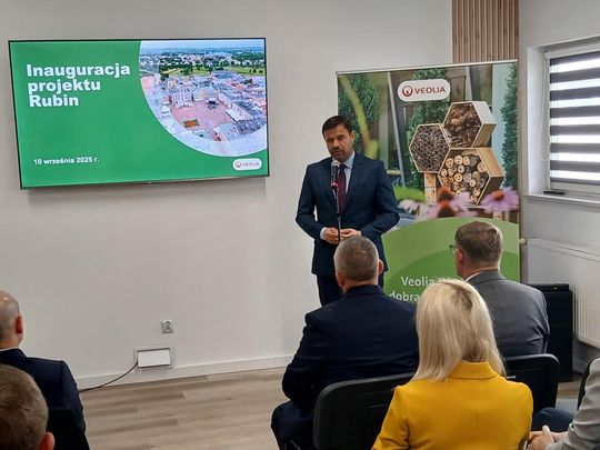 Veolia rozpoczyna dekarbonizację ciepłowni w Zamościu - galeria zdjęć