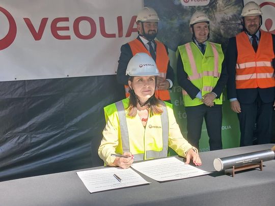 Veolia rozpoczyna dekarbonizację ciepłowni w Zamościu - galeria zdjęć