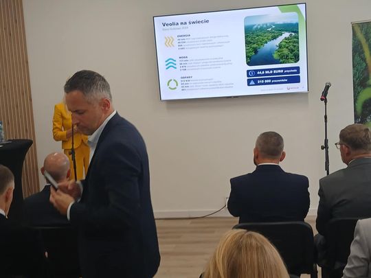 Veolia rozpoczyna dekarbonizację ciepłowni w Zamościu - galeria zdjęć