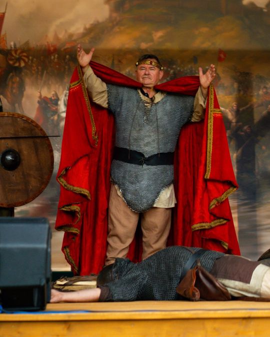 Tomaszów Lubelski: Koronacja Bolesława Chrobrego, spektakl i uczta [ZDJĘCIA]