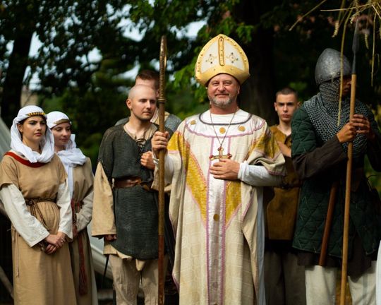 Tomaszów Lubelski: Koronacja Bolesława Chrobrego, spektakl i uczta [ZDJĘCIA]