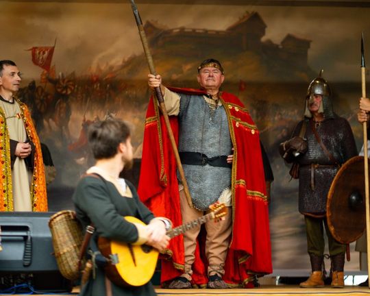 Tomaszów Lubelski: Koronacja Bolesława Chrobrego, spektakl i uczta [ZDJĘCIA]