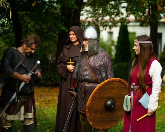 Tomaszów Lubelski: Koronacja Bolesława Chrobrego, spektakl i uczta [ZDJĘCIA]