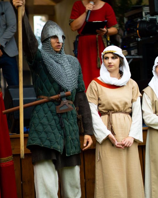 Tomaszów Lubelski: Koronacja Bolesława Chrobrego, spektakl i uczta [ZDJĘCIA]