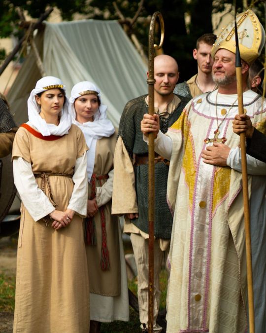 Tomaszów Lubelski: Koronacja Bolesława Chrobrego, spektakl i uczta [ZDJĘCIA]