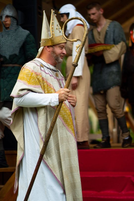 Tomaszów Lubelski: Koronacja Bolesława Chrobrego, spektakl i uczta [ZDJĘCIA]