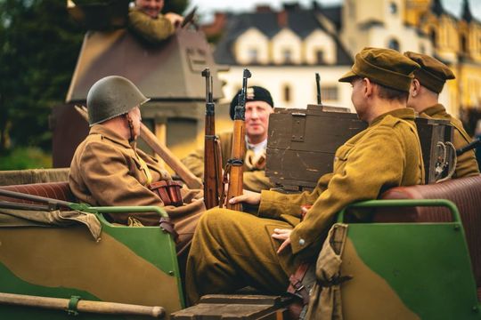 Tomaszów Lubelski: Wrześniowe Drogi. Przejazd pojazdów historycznych [ZDJĘCIA]