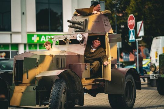 Tomaszów Lubelski: Wrześniowe Drogi. Przejazd pojazdów historycznych [ZDJĘCIA]