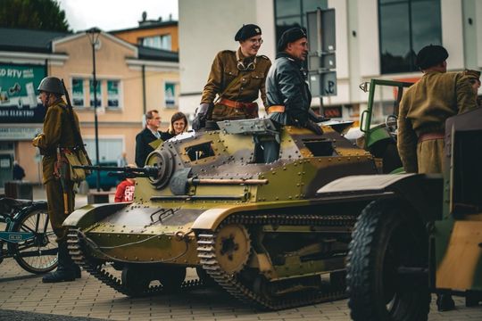 Tomaszów Lubelski: Wrześniowe Drogi. Przejazd pojazdów historycznych [ZDJĘCIA]