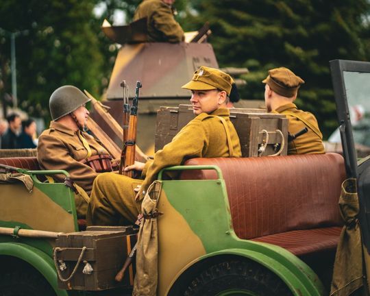 Tomaszów Lubelski: Wrześniowe Drogi. Przejazd pojazdów historycznych [ZDJĘCIA]