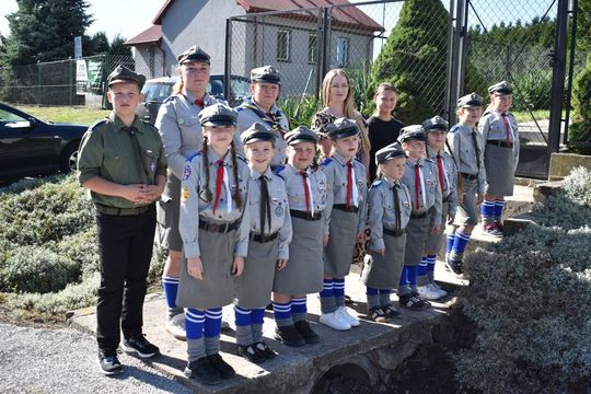 Gm. Hrubieszów: Mural to hołd dla bohaterskich sanitariuszek [ZDJĘCIA]
