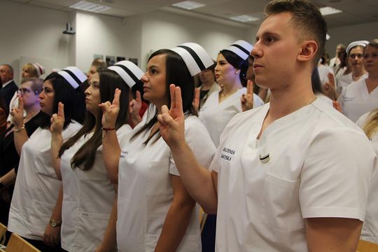 Czepkowanie w Akademii Zamojskiej [GALERIA ZDJĘĆ]