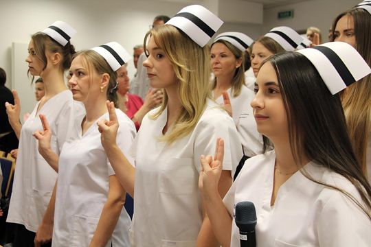 Czepkowanie w Akademii Zamojskiej [GALERIA ZDJĘĆ]