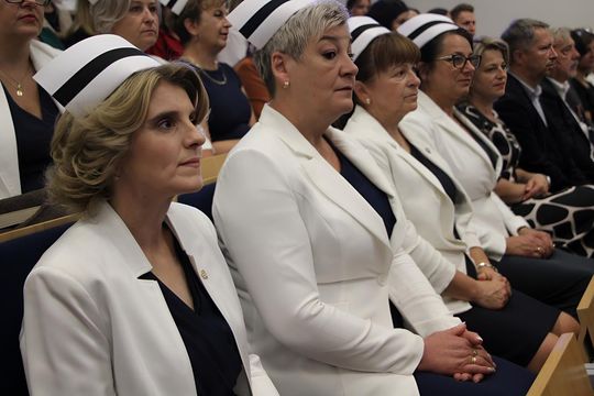 Czepkowanie w Akademii Zamojskiej [GALERIA ZDJĘĆ]