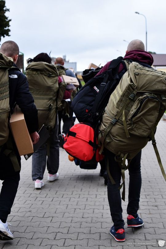 Zamość, Hrubieszów: Ponad 100 elewów rozpoczęło szkolenie podstawowe [ZDJĘCIA]