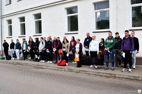 Zamość, Hrubieszów: Ponad 100 elewów rozpoczęło szkolenie podstawowe [ZDJĘCIA]