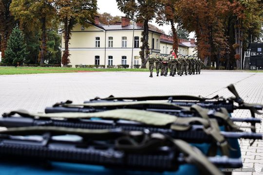 Zamość: Uroczyste wręczenie broni elewom [ZDJĘCIA]
