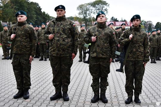 Zamość: Uroczyste wręczenie broni elewom [ZDJĘCIA]