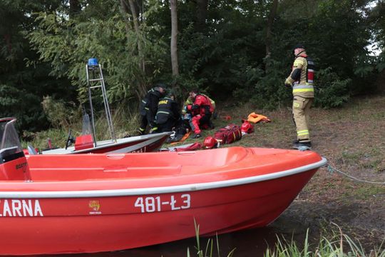 Ćwiczenia ratownicze na zalewie w Majdanie Sopockim [FOTORELACJA]