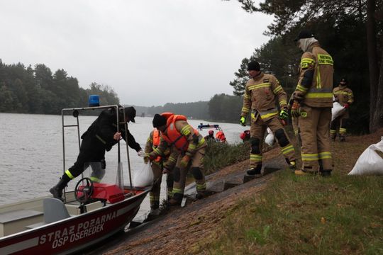 Ćwiczenia ratownicze na zalewie w Majdanie Sopockim [FOTORELACJA]
