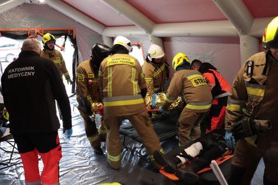 Ćwiczenia ratownicze na zalewie w Majdanie Sopockim [FOTORELACJA]