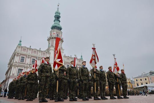 Obchody 8. święta Wojsk Obrony Terytorialnej w Zamościu. Zobacz zdjęcia