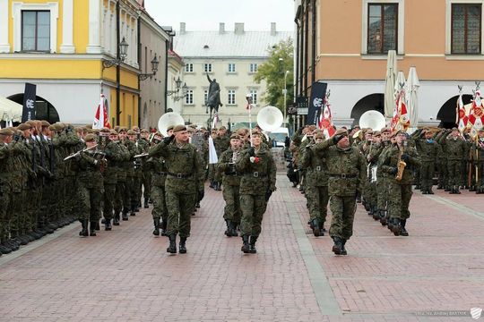 Obchody 8. święta Wojsk Obrony Terytorialnej w Zamościu. Zobacz zdjęcia