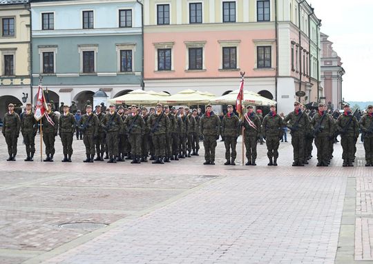 Obchody 8. święta Wojsk Obrony Terytorialnej w Zamościu. Zobacz zdjęcia