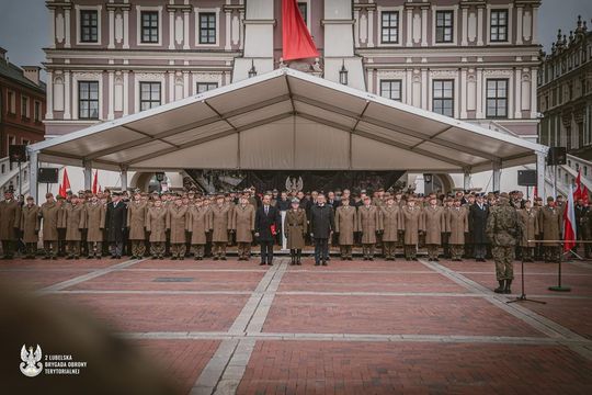 Obchody 8. święta Wojsk Obrony Terytorialnej w Zamościu. Zobacz zdjęcia