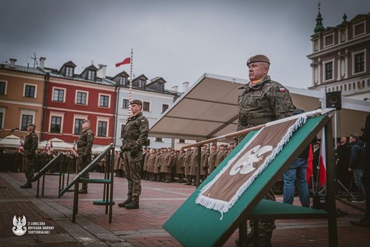 Obchody 8. święta Wojsk Obrony Terytorialnej w Zamościu. Zobacz zdjęcia
