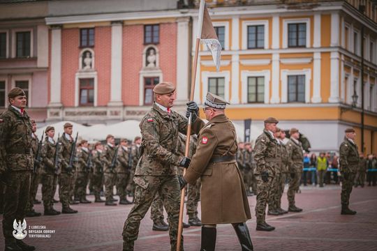 Obchody 8. święta Wojsk Obrony Terytorialnej w Zamościu. Zobacz zdjęcia