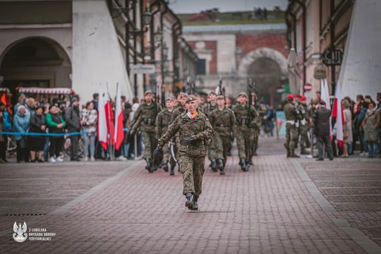 Obchody 8. święta Wojsk Obrony Terytorialnej w Zamościu. Zobacz zdjęcia